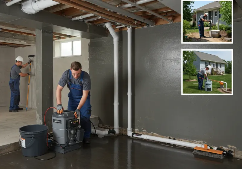 Basement Waterproofing and Flood Prevention process in Thomasville, AL